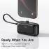 Mcdodo MC-7800 MDD Free kit Series Power Bank Portable Charger with iPhone Plug and Digital Display 5000mAh 20W - Black